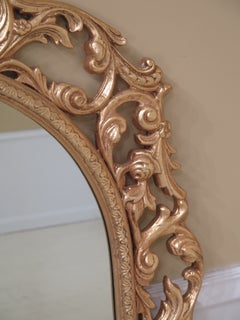 FRIEDMAN BROTHERS 7111 Ornate Frame Gold Mirror