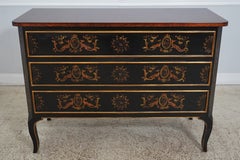 KARGES Neoclassical 3 Drawer Venetian Commode Chest