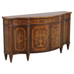 Karges Italian Continental Server Cabinet, Mahogany & Inlays, 1980s