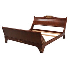 JOHN WIDDICOMB Russian Empire King Size Walnut Bed