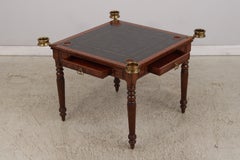 MAITLAND SMITH Spieltisch mit Lederbezug