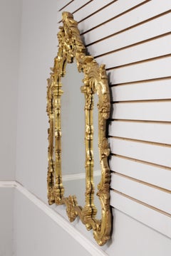 FRIEDMAN BROTHERS Attributed 3 Panel Gold Frame Mirror