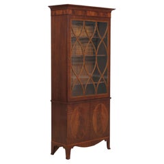 MCMARTIN & BEGGINS Bench Made Mahogany China Cabinet