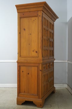 BAKER Milling Road English Country Pine Linen Cabinet