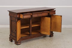 English Hand Crafted Distressed Oak Sideboard Cabinet