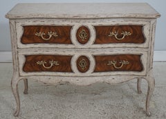 THEODORE ALEXANDER Continental Style Painted Commode Chest
