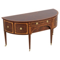 BAKER Colonial Williamsburg Sideboard, Inlaid Mahogany, Federal Style