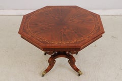 JOHN WIDDICOMB Russian Empire Walnut Center Table