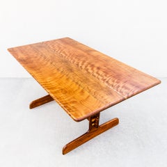 Mid Century Gerald McCabe Shedua Wood Dining Table