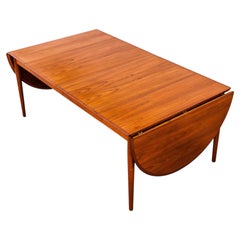 Restored Arne Vodder Model 227 Dining Table in Teak, Danish Mid Century Modern