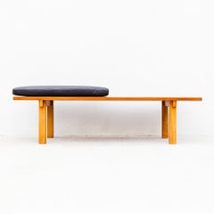 Studio Crafted Teak & Oak 1960s Danish Modern Bench or Coffee Table