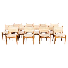 Restored Hans Wegner CH 31 Oak Dining Chairs, Danish Mid Century Modern