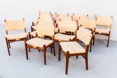Restored Hans Wegner CH 31 Teak Dining Chairs, Danish Mid Century Modern