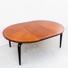 American Studiocraft Walnut & Mahogany Dining Table from a Killingsworth Home