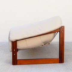 Restored Percival Lafer MP-93 Three Seater Sofa, Brazilian Mid Century Modern