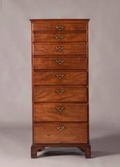Pair of Georg III Irish Tallboys
