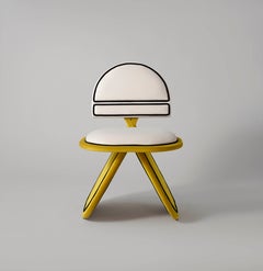 Meco Sculptural Dining Chair by Sergio Prieto, Contemporary Design