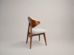Sedia da pranzo scultorea di Sergio Prieto, design contemporaneo