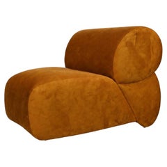Poltrona scultorea Pipa di Sergio Prieto, design contemporaneo