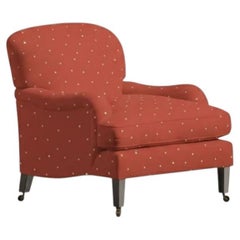 Poltrona Sofia, velluto rosso