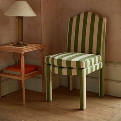 Pair of Leo Dining Chairs, Artichoke
