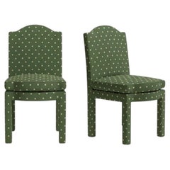 Pair of Leo Dining Chairs, Pistachio