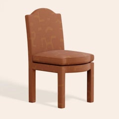 Pair of Leo Dining Chairs, Tobacco