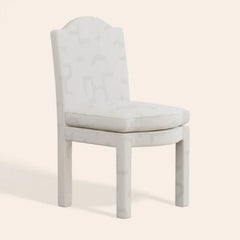 Pair of Leo Dining Chairs, Powder