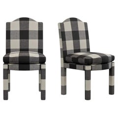 Pair of Leo Dining Chairs, Pepper