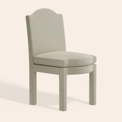 Pair of Leo Dining Chairs, Nougat Boucle