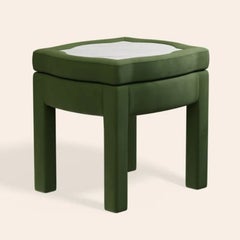 Piero Footstool, Zucchini Velvet