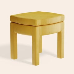 Piero Footstool, Daffodil Velvet