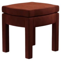 Piero Footstool, Cinnamon Velvet