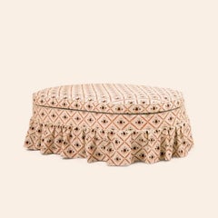 Carlotta Ottoman, Dusky Pink