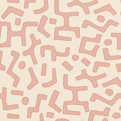 Raphia Wallpaper, Clay, Roll