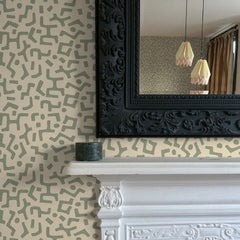 Raphia Wallpaper, Palm, Roll