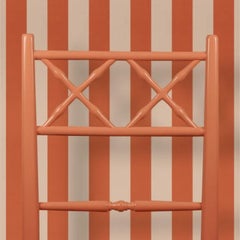 Sonia Stripe Wallpaper, Ginger, Roll