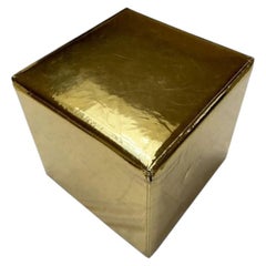 DISCO Footstool, Gold