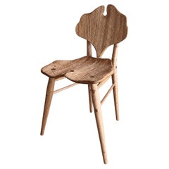 Ginkgo Dining Chair in Hand-Carved Australian Eucalyptus Hardwood