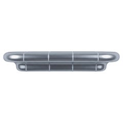 Orbi Modular Shelf – L – Steel-Look High-Gloss Lacquer