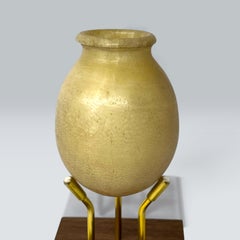 Vaso ovoidale in alabastro dell’antico Egitto, Periodo Tardo, 688 - 343 a.C. circa