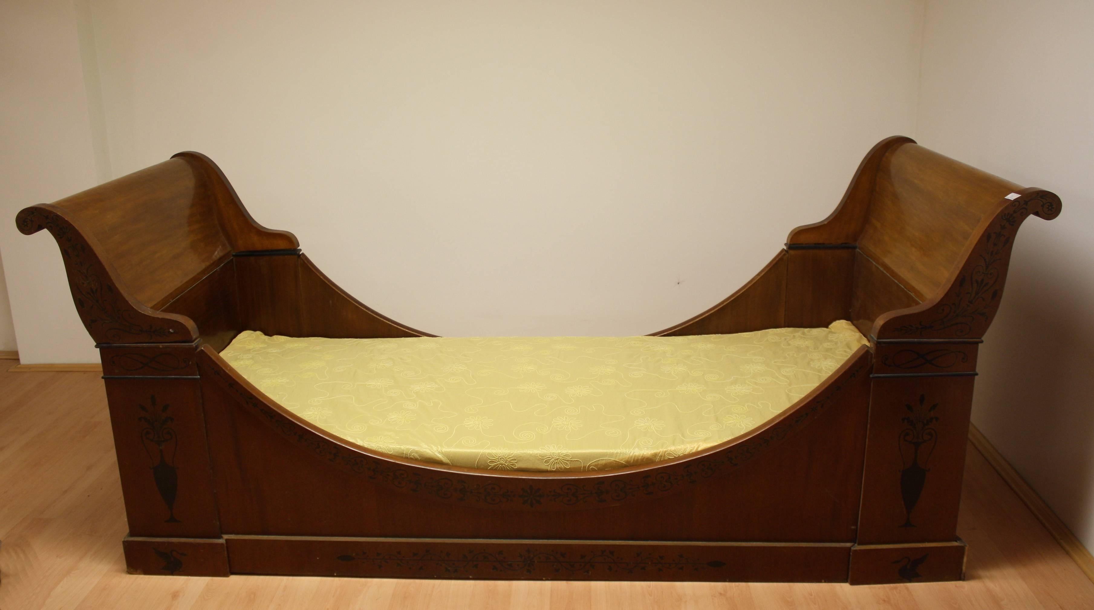 Austrian 19th Century Classicism Daybed For Sale