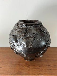 "Yaki Moon Jar" Wheel-thrown Sculptural Vessel