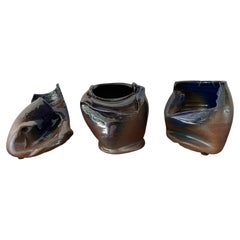 "One Two Three" Triptych / Sculptural Installation Trio