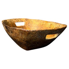 Fine American Burl Handled Bowl
