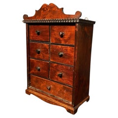 19th-Century New England Spice Cabinet