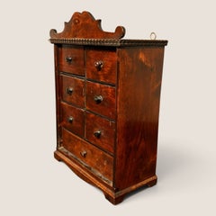 19th-Century New England Spice Cabinet
