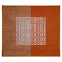 Handwoven piece in a contemporary style - Flag No. 31