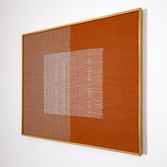 Handwoven piece in a contemporary style - Flag No. 31