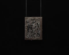 Preserved Garden Mural, Marten Herma Anderson, Hand-Built Stoneware Wall Relief